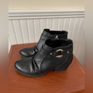 Black Ankle Boots Size 8.5